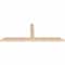 Ekena Millwork Portland Smooth Timber Gable Bracket, Douglas Fir, 96"W x 36"H x 3 1/2"D x 5 1/2"F, 9/12 Pitch GBW096X36X0406POR00SDF - alternate 2